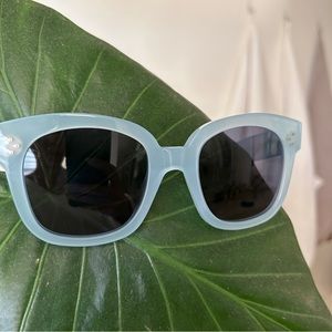 Authentic Celine light blue / baby blue translucent sunglasses New without tags